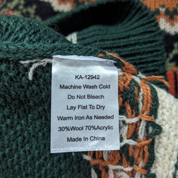 New with Tags KJP Kiel James Patrick Pumpkin Patch Sweater - Kids in Green 12 - Picture 4 of 4